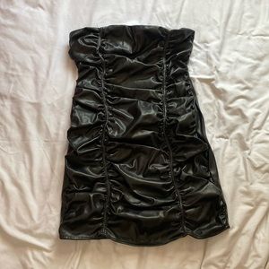 Superdown mini leather dress